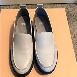 Eileen Fisher Light Blue Loafers
